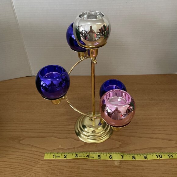 House Of Lloyd Spiral Advent Candle Holder Cups Christmas Around the World 1994 - Picture 9 of 10